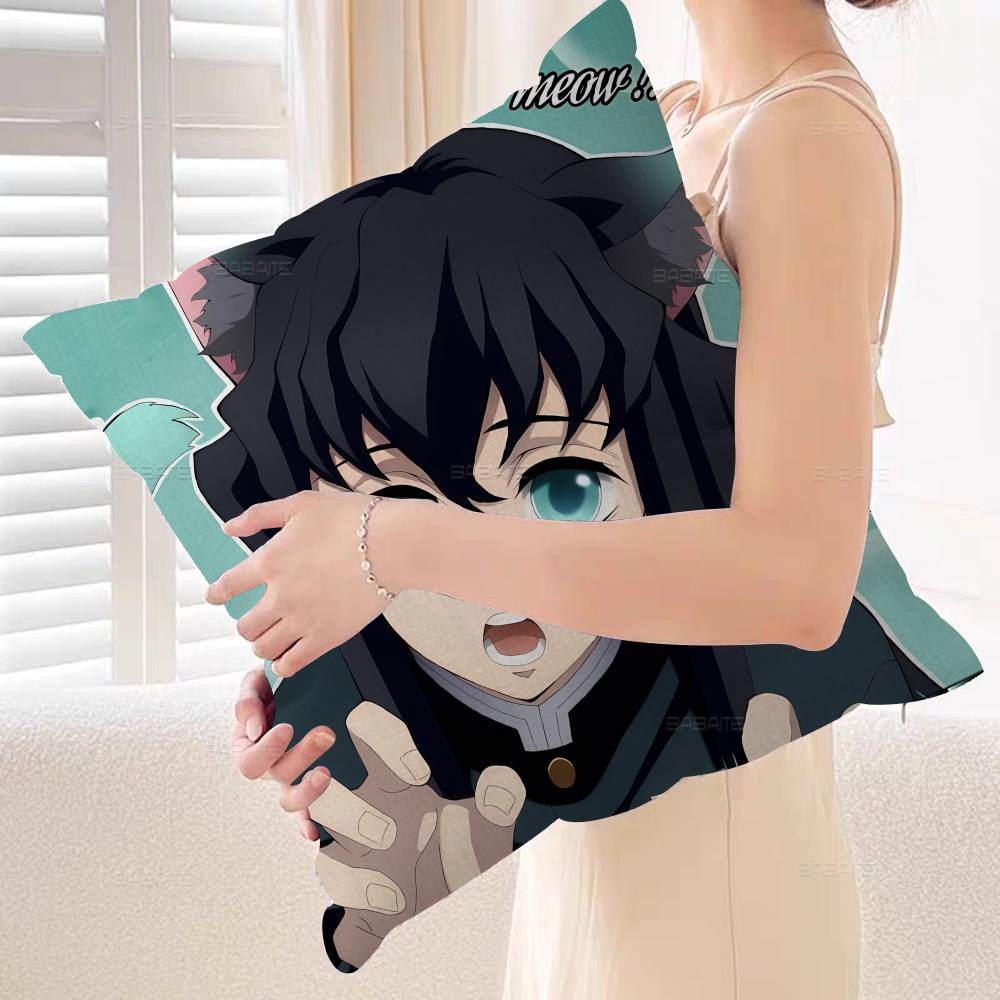 Anime Character Muichiro Tokito Pillow Anime Pillow Sofa Bed Head Pillow Cover Cushion Cover x cm Fashion