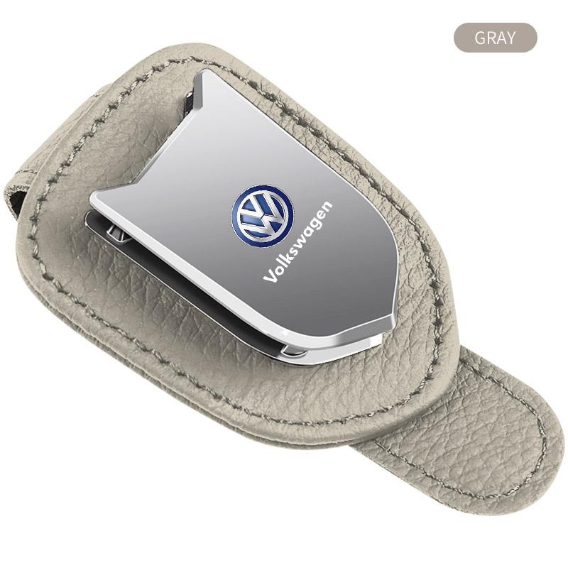 Car Sunglasses Protect Storage Cases Sun Visor Glasses Box For Volkswagen MK7 MK6 MK5 Ibiza Leon FR 2 Altea Aztec Golf-4 5 6 7 Passat