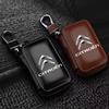 Car Key Case Leather Wallets Housekeeper Covers Zipper Bag For Citroen C1 C2 C4 C5 C3 C4L C8 Berlingo Xsara Picasso Accessories