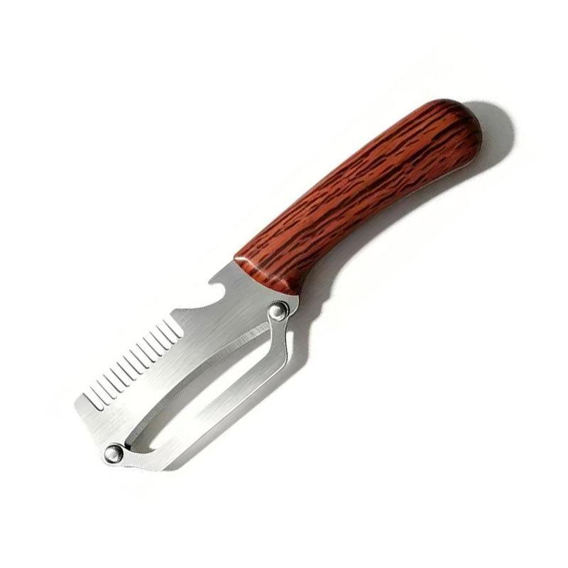 2-In-1 3-In-1 Multifunctional Vegetable Peeler With Bottle Opener For Peeling And Slicing Fruits Shredding Scallions