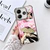 Bleach Kyoraku Shunsui Plating Phone Case For Xiaomi Redmi Note 14 15 Pro Plus 13 12 11 11S 11T 10 9S 9 5G Anti-Fall Airabag Cov