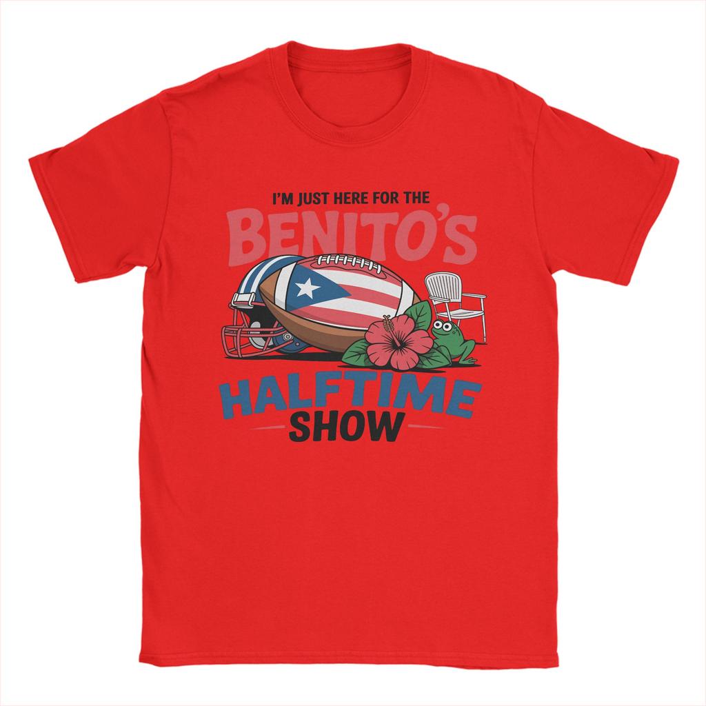 Unisex Women New Arrival Bads Bunnys Benito Bowl Halftime Show Tee T Shirt Cotton Tshirts Clothes
