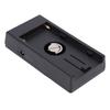 Camera Battery Adapter Plate Suitable for NP-F970 F750 F570 F550 Battery 7.2V Camera Power Adapter Plate with LED Indicator Light