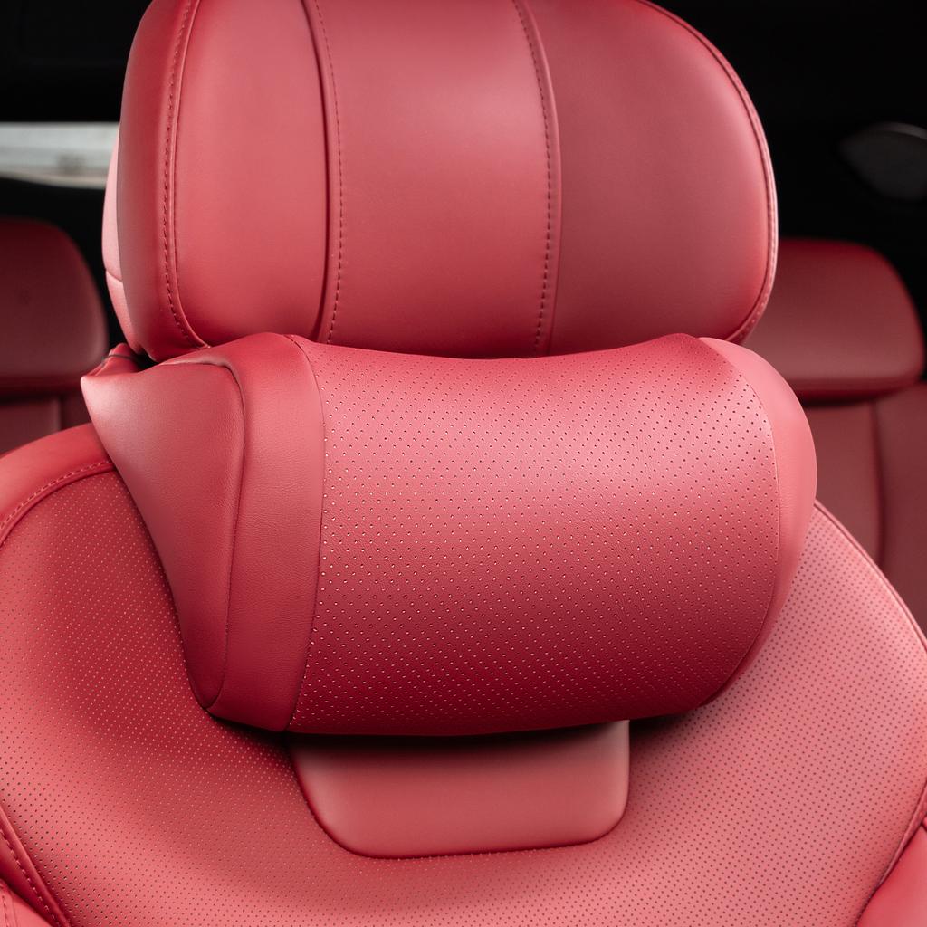 Car Memory Foam Neck Pillow Protection Lumbar Backrest Cushion Lumbar Cushion Car Headrest Cushion