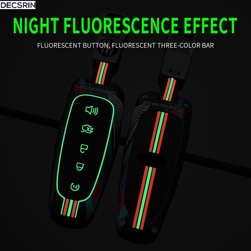 5 Buttons Car Remote Control Key Case Cover Shell Fob For Ford Escape Focus C Max Kuga Edge Explorer Taurus Keyring Accesories