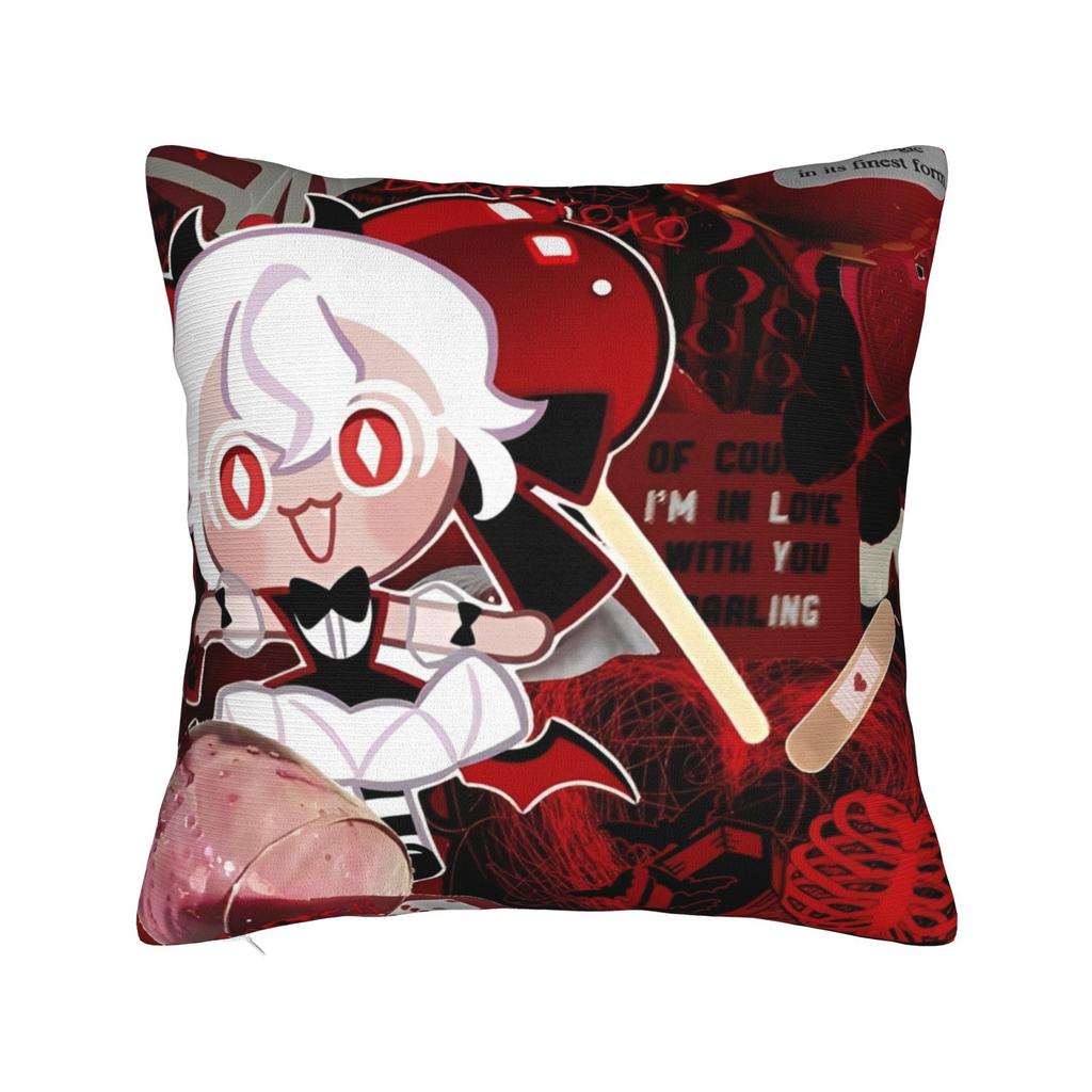 Decorative Pillowcase Cookie Run Kingdom Accessories Home  Throw Pillow Case Cover Square Multi-Size
