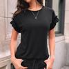 Women's Blouse Fashionable and Casual T-shirt Top