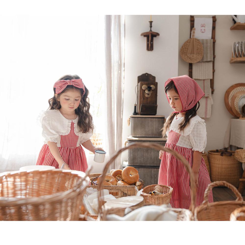 Mini Recipe Aloha Dress –25 Spring Girls' Party Dress - Children's Outfit Look - Kids' Dress Made in Korea
