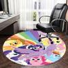 My Little Pony,Friendship Is Magic Chair Mat Round Rug Office Carpet, Non Slip, Suitable for Living Rooms, Bedrooms Decor 1205552a