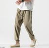 Summer Men's Cotton Linen Casual Harem Pants Men Joggers Man Trousers Male Chinese Style Baggy Pants