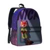 Zootopia School Backpack With 3d Starry Sky Pattern And Large Capacity For Students
