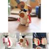 Adorable Capybara Plush Keychain Graduation Gift Soft And Cuddly Short Plush Toy