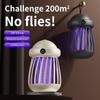 Indoor Mosquito Killer Electric Bug Zapper with UV Light Rechargeable Portable Mosquito Trap for Home Use Safe and Efficient Insect Control