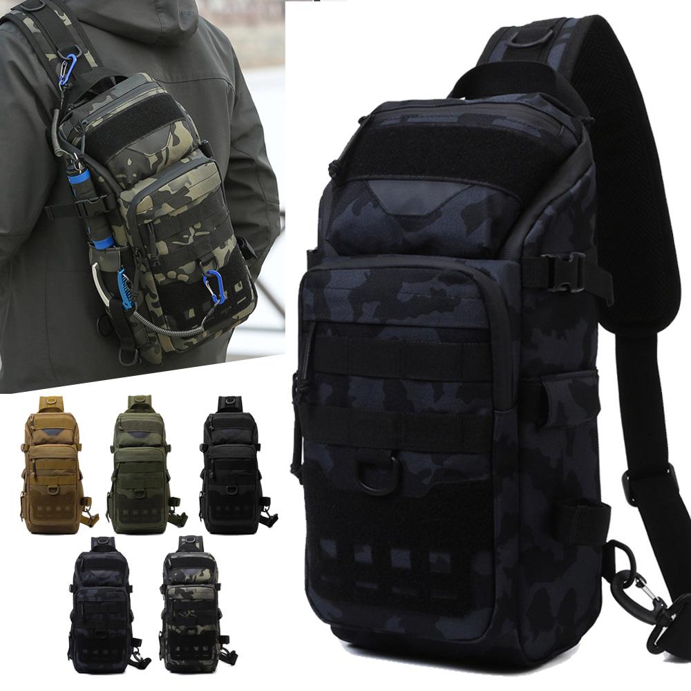

Men s Fishing Chest Bag Tactical Backpack Sports Shoulder Outdoor Fanny Pack Hiking Climbing Cycling Sling Bags Camping Bag
