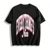 Vintage Style Everything's Nice Print Casual T-Shirt Unisex Loose Fit Daily Top Pure Cotton T-shirt