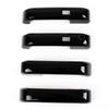 For Ford F150 F-150 2015 2016 2017 2018   ABS Glossy Black Door Handle Cover Trims Decoration Sticker Car Accessories