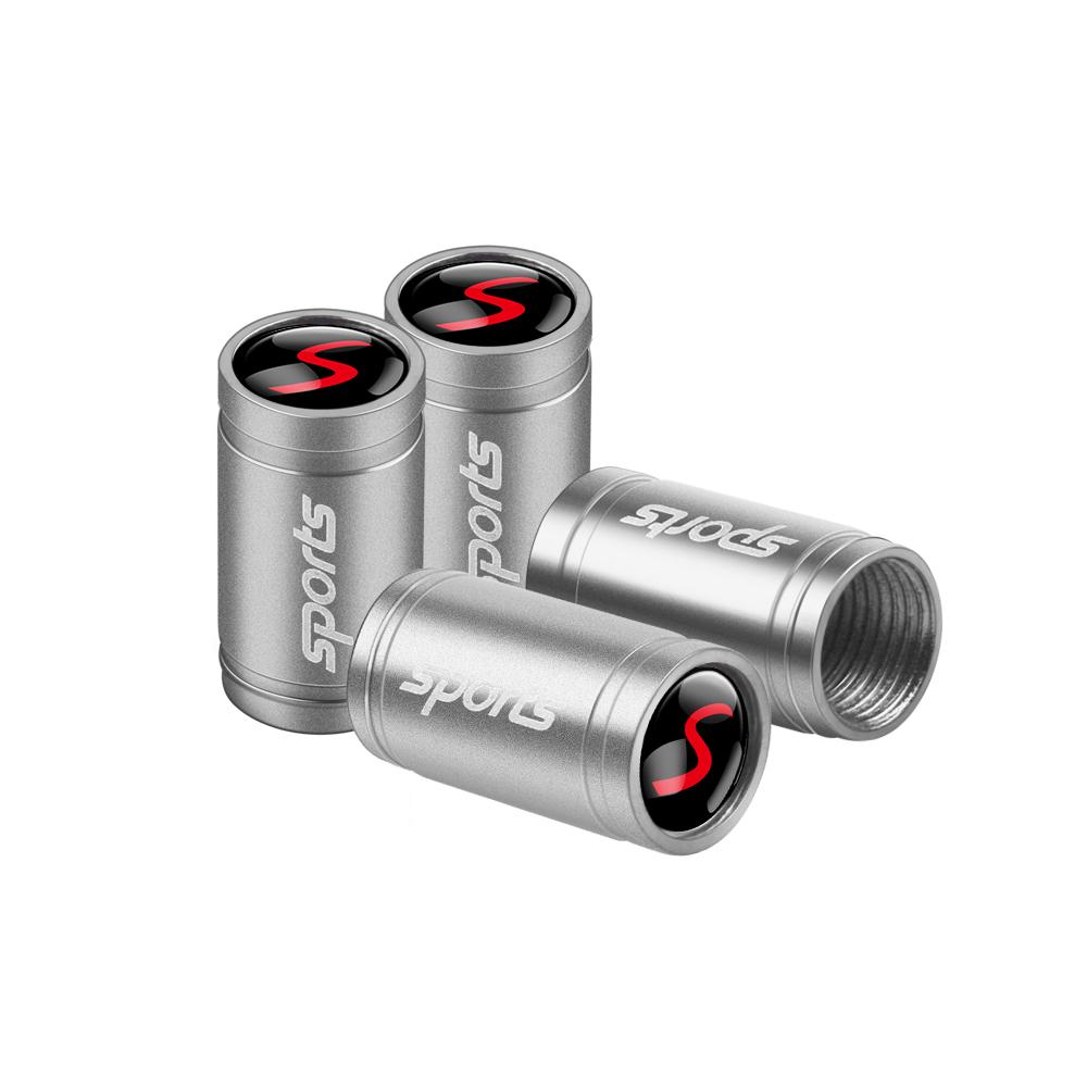 4Pcs Metal Car Wheel Tire Valve Air Stem Cap Cover For MINI WORKS One Cooper JCW R60 R59 R58 R57 R56 R55 R53 R52 S Accessories