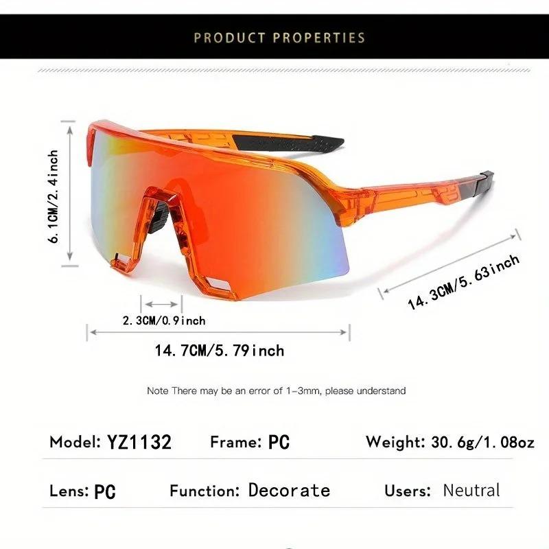 3-piece Set. The Latest Trend of Large Frame Glasses. High Definition Coated Lenses