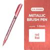 Guangna GN550 Gold & Silver Paint Pen for DIY Photo Albums & Black Cardstock Highlighting.