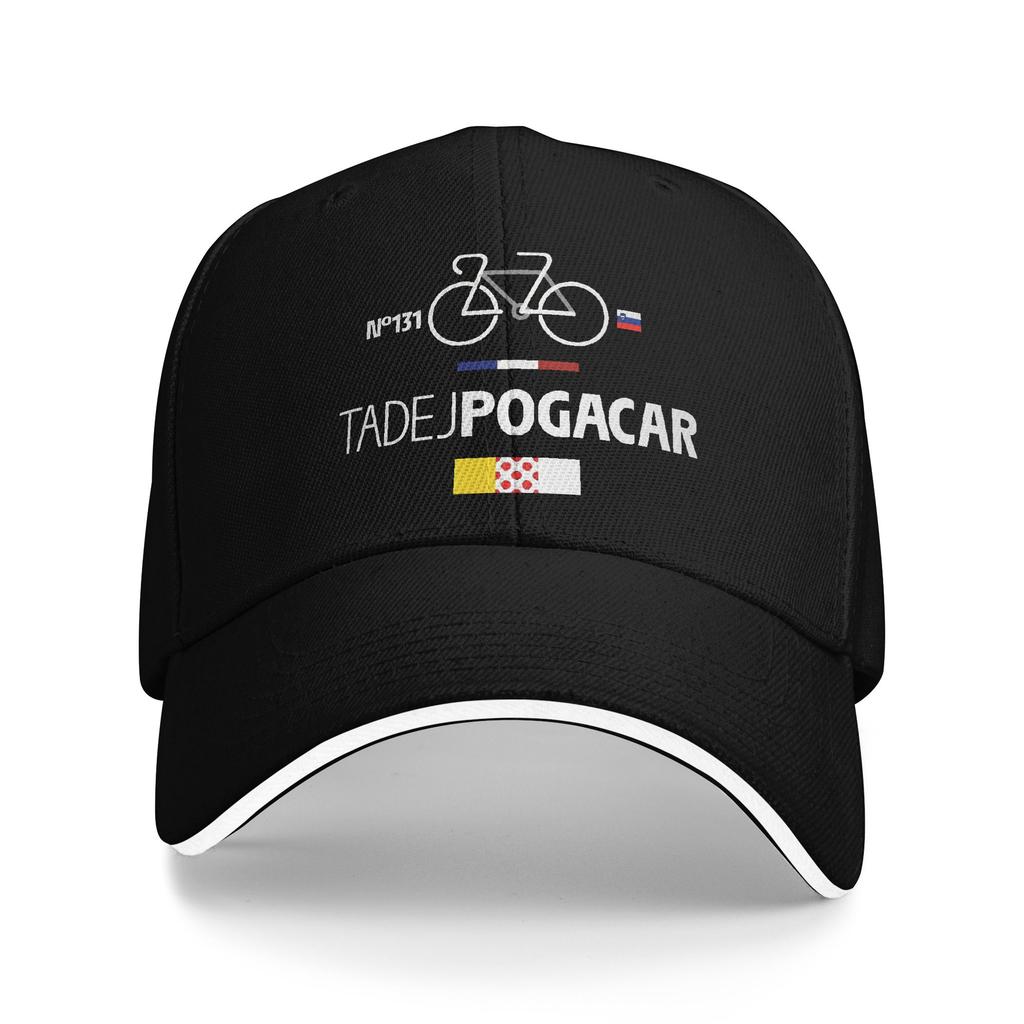 TADEJ POGACAR Cycling Tour De France 2020 Winner Sun Baseball Cap  Casual Trucker Hat For Women Men Outdoor Gym Baseball Caps