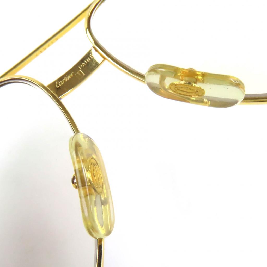 Great Cartier Glasses Trinity Two Bridges gold mens Used