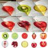 Refractive Color Acrylic Bookmark Funny Fruit Bookmark New Translucent Bookmark  Note Marker