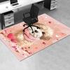 Cute Puppy Theme Chair Mat: Office Carpet Oversized Rug for Home Decor, Sofa Mat, Desk Chair Mat, Gift Idea for Office and Living Room