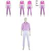 Kpop Chasseurs de Démons Saja Boys Costume Cosplay Tissu Polyester Avec Costume de Performance Scénique Pour Adolescents et Adultes