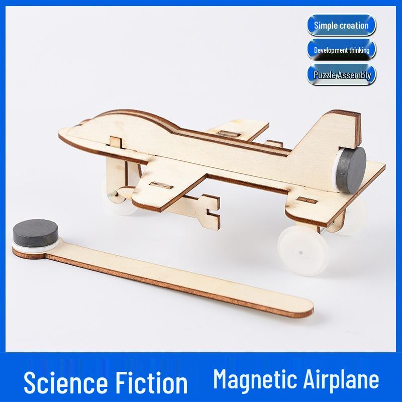 Kindergarten Airplane Science Experiment Kit: DIY Educational Toy for Kids' Inventions