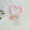 Anti Losing Mobile Phone Case Bracelet Bracelet Key Chain Phone Case Patch Love Heart Pendant