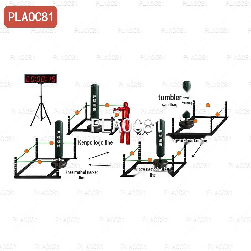 PLAOC81 Inductive Split Tumbler Combat Training Sandbag