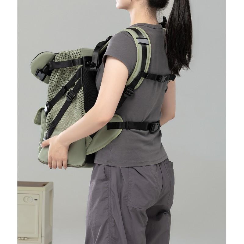 Wakytu Dog Carrier Backpack Small Medium Dogs Outdoor Hiking Pet Large Capacity