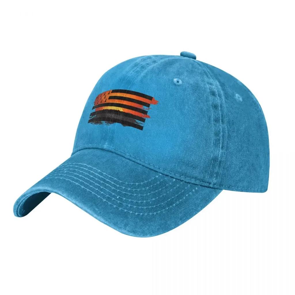 gwenn ha du and sunset in brittany Baseball Cap Fishing cap Rugby Military Cap Unisex Visor Hats Women Unisexs