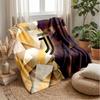 Juventus FC Theme Blanket Soft Flannel Blanket Plush Throw Blanket Cozy Sofa Bed Blanket for Home Decor