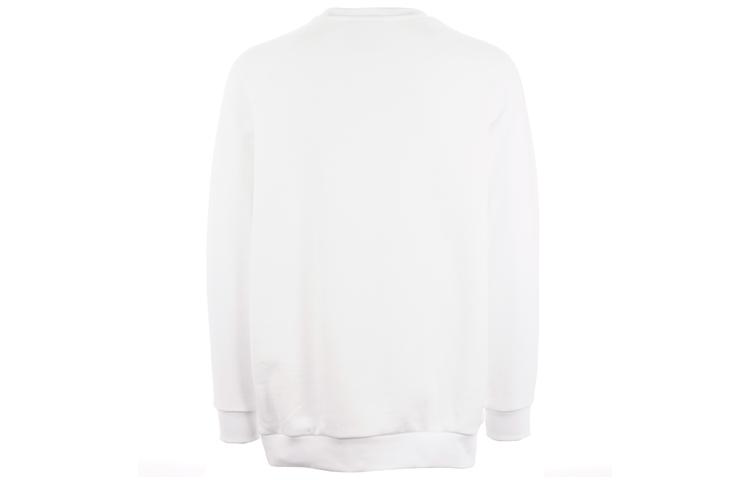 adidas Originals Sweatshirts Men's White Crew Neck Moderate Regular DV1599