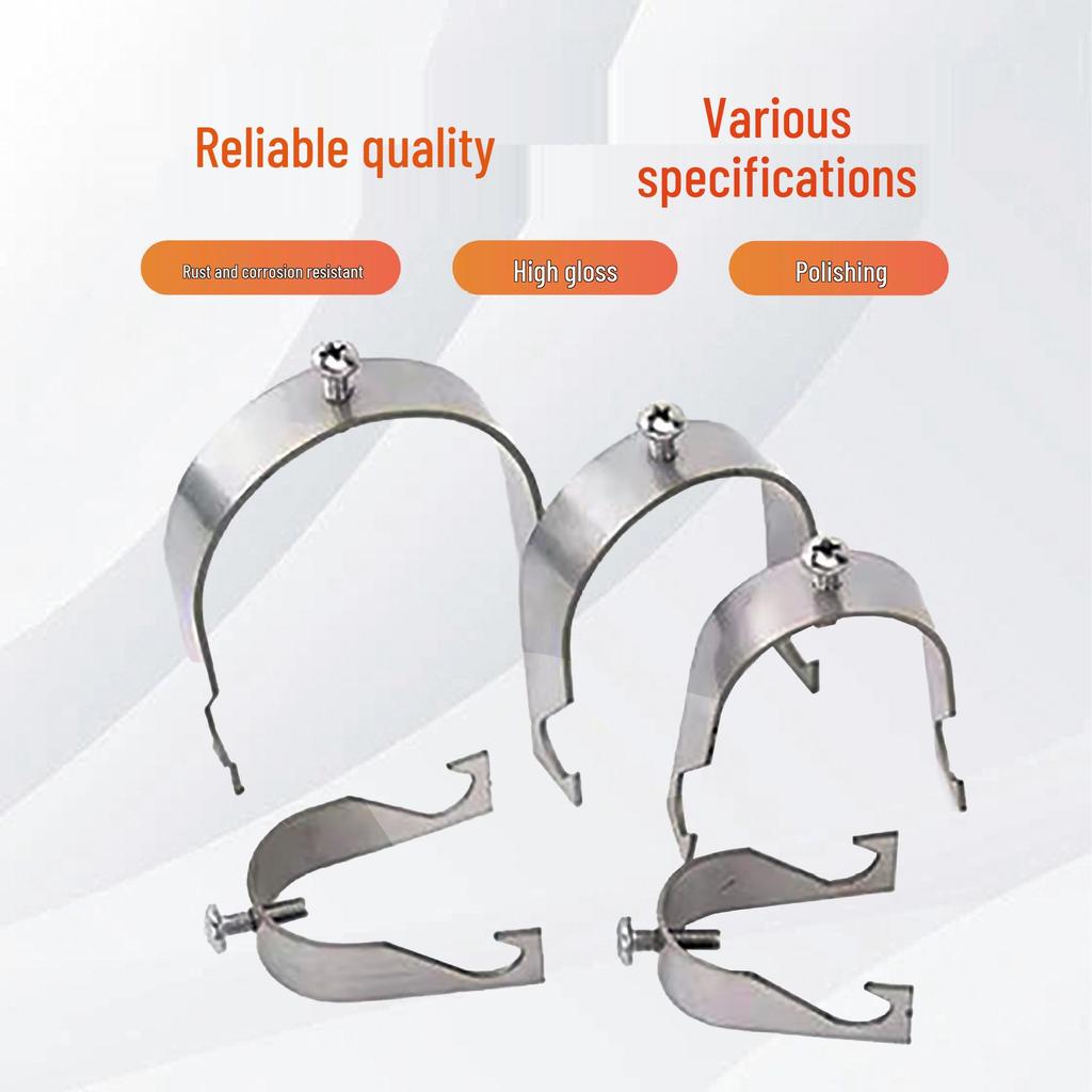 U-Shaped Stainless Steel Clip for KBG/JDG Conduit Fittings - Anti-Corrosion and Anti-Rust