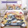 Warner Bros. Works (45) Customize Your Name Bedding Set Breathable Duvet Cover with Pillowcases Home Decoration Birthday Gift