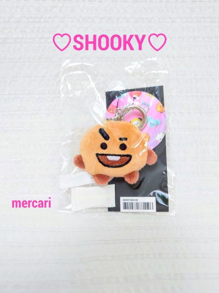 [USED] BTS BT21 Tatton Basic Mascot Key Ring SHOOKY