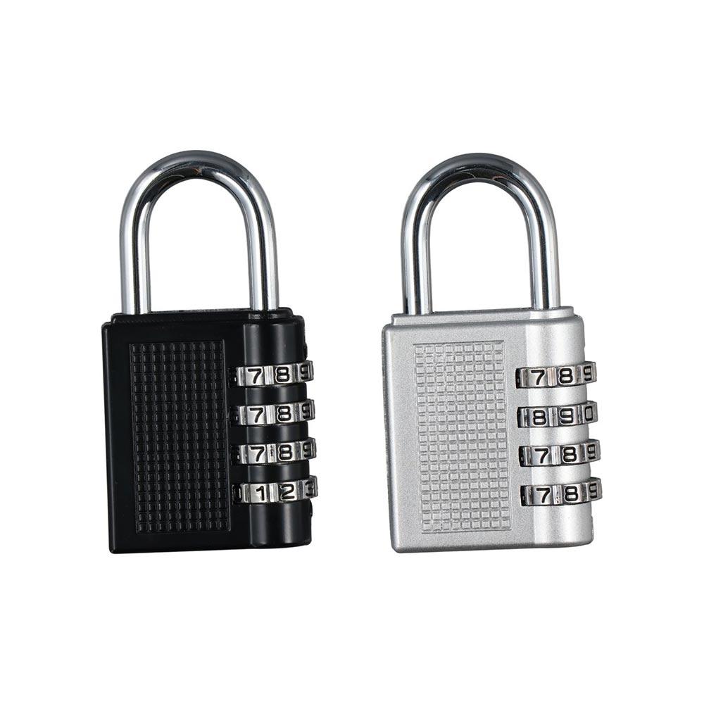 Portable 4 Digits Password Lock Changeabl Anti-theft Combination Padlock Security Waterproof Code Padlock Window