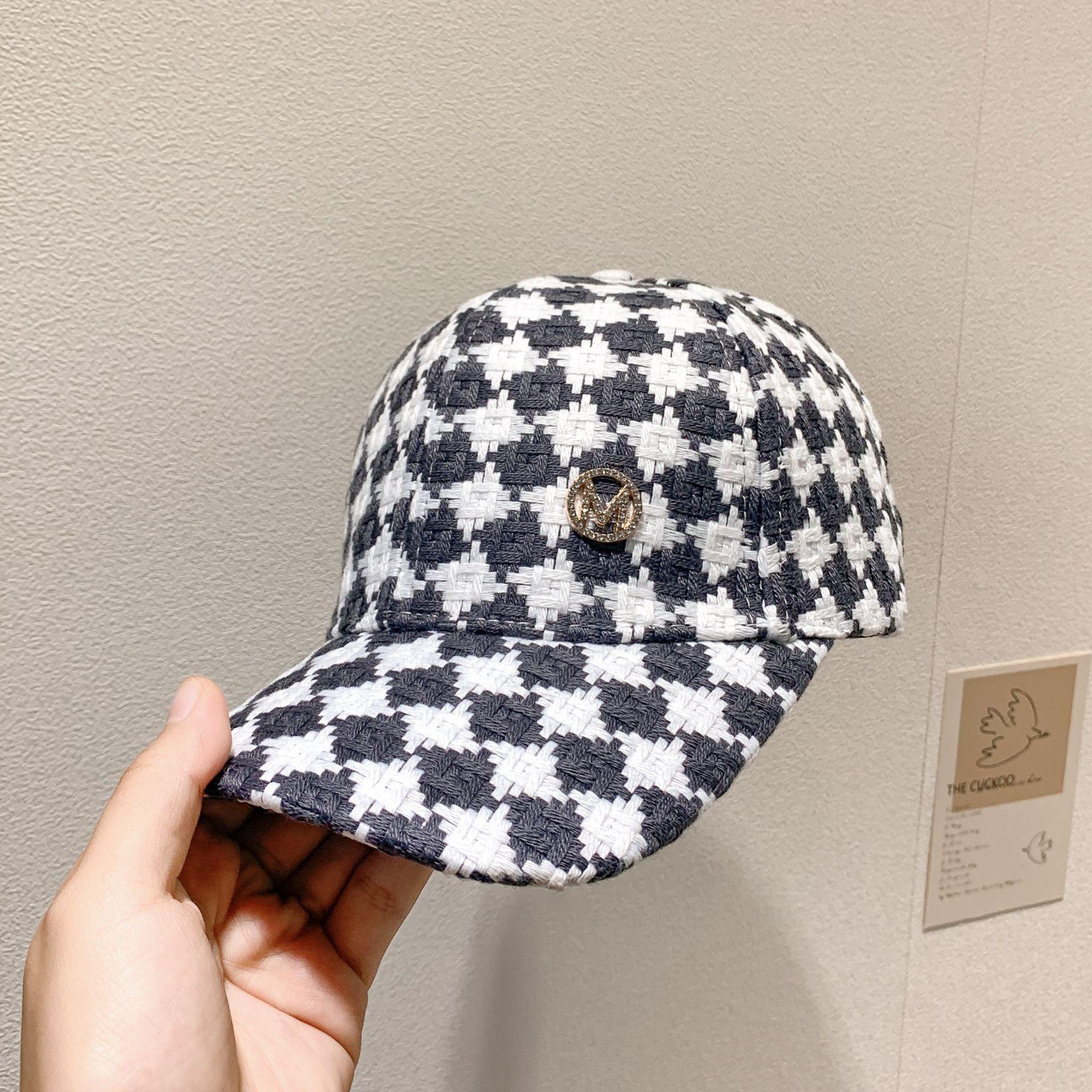 

Шляпа Женская Осенне-зимняя Клетчатая Кепка с Утиным Козырьком Инс Корейская Версия Универсальная Модная Бейсболка Теплая Солнцезащитная Шляпа one size светло-серый