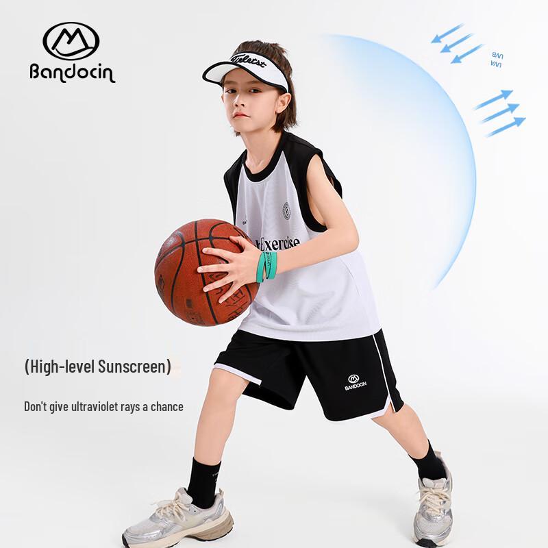 Boys  Sleeveless Summer Sports Set 140