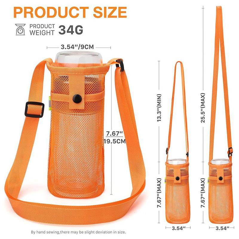 Outdoor Single Shoulder Water Cup Holder Portable Insulated Universal Children's Umbrella Storage Bag Hydration Pack Bag