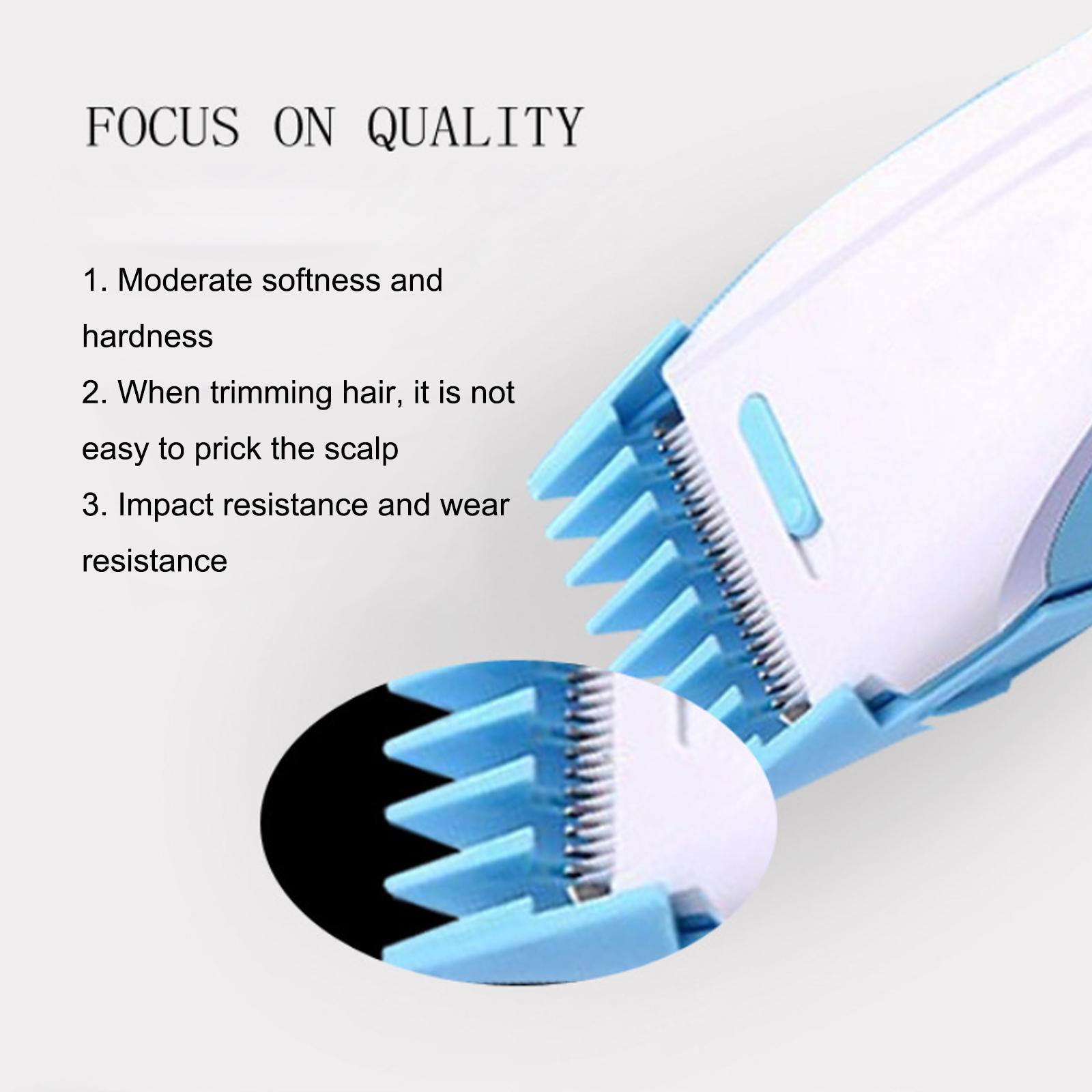 8PCS Hair Clipper   Comb Set Compatible with  Hair Clippers Limit Combs Hair Trimmer Guards Attachments Hair Salon Tool Set, Random Colors
