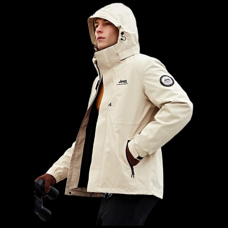 JEEP Men s 3-in-1 Hiking Jacket M