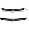 Car Carbon Fiber Trunk Tail Bumper Protector Sticker Accessory For Ford Ranger Focus Kuga Mustang ST Transit Mondeo Fusion Fiest