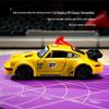 1:43 Scale Alloy Drift RC Car with Openable Doors - Mini Desktop Remote Control Toy