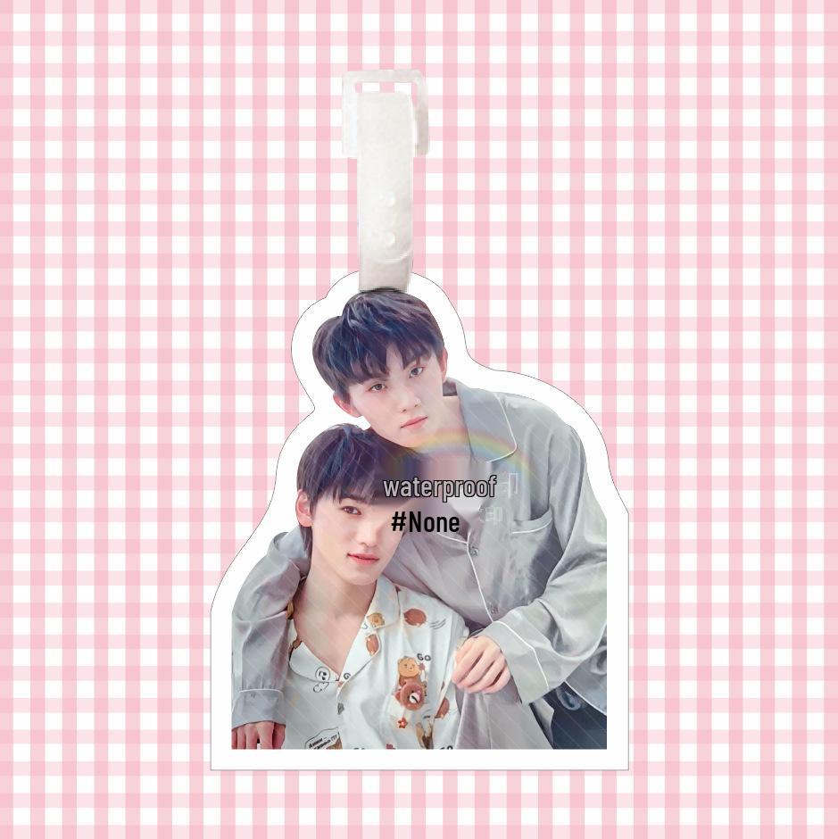 Ma Jiaqi & Song Yaxuan Qixuan Luggage Tag: Travel Backpack Pendant & Keychain Ornament