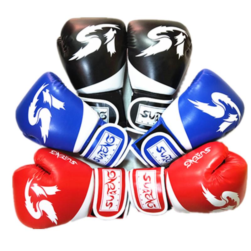 Sagitar ST Adult One-Piece Boxing Gloves with Molded Sponge Liner for Combat and Sanda Training.