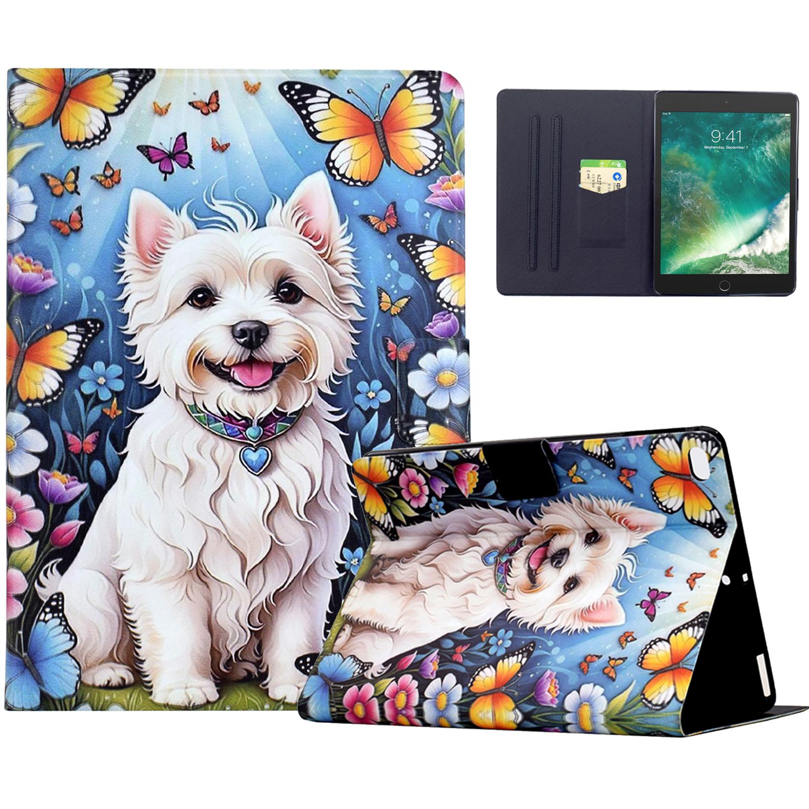 

Stand Case for iPad mini (2019) 7.9 inch/4/3/2/Mini Pattern Printing Tablet Leather Cover with Auto Wake/Sleep Dog