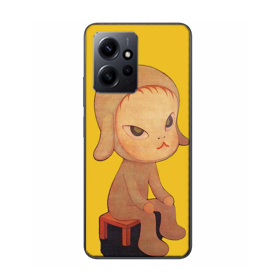 Cute Nara Yoshitomo Art Phone Case For Redmi 12 13C 12C 15C 9 10 10C Note 13 Pro Plus 14 15 Pro 9T 9C 9A TPU Soft Cover Clear Ce